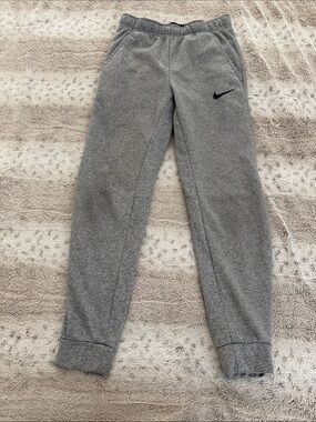 Nike Gray Heather Jogger Sweatpants - Size Small